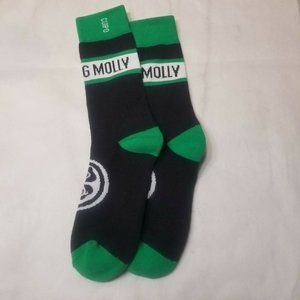 Flogging Molly Limited Edition Socks Irish Band Unisex Green St Patrick's